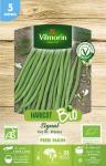 Légumes Secs - Haricot Nain Vert Signal - 5 m - BIO - face recto
